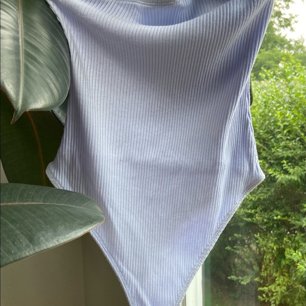 Urban Outfitters pale lavender body suit ribbed tube top